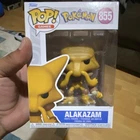 Funko Pop! Games Pokémon Alakazam Vinyl Figure #855 Original Unopened Box