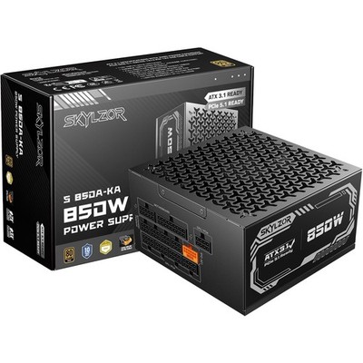 850W Fully Modular Power Supply, 80+ Gold Certified PSU | ATX 3.1 & PCIe 5.1 ...