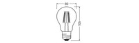 Osram Dimmbare Led - Lampen, Klassische Kolbenform 3.4 W 470 Lm