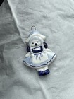 Dutch Boy And Girl Ornaments Blue And White — photo 5