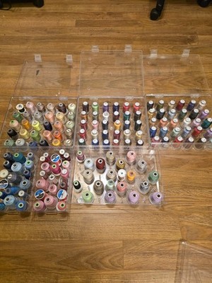 Sulky Americana A&E Multicolor Thread Lot Quilting Embroidery Cotton Polyester