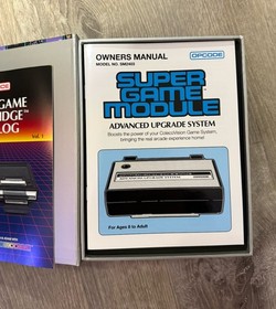 Opcode Colecovision Super Game Module NIB -Red