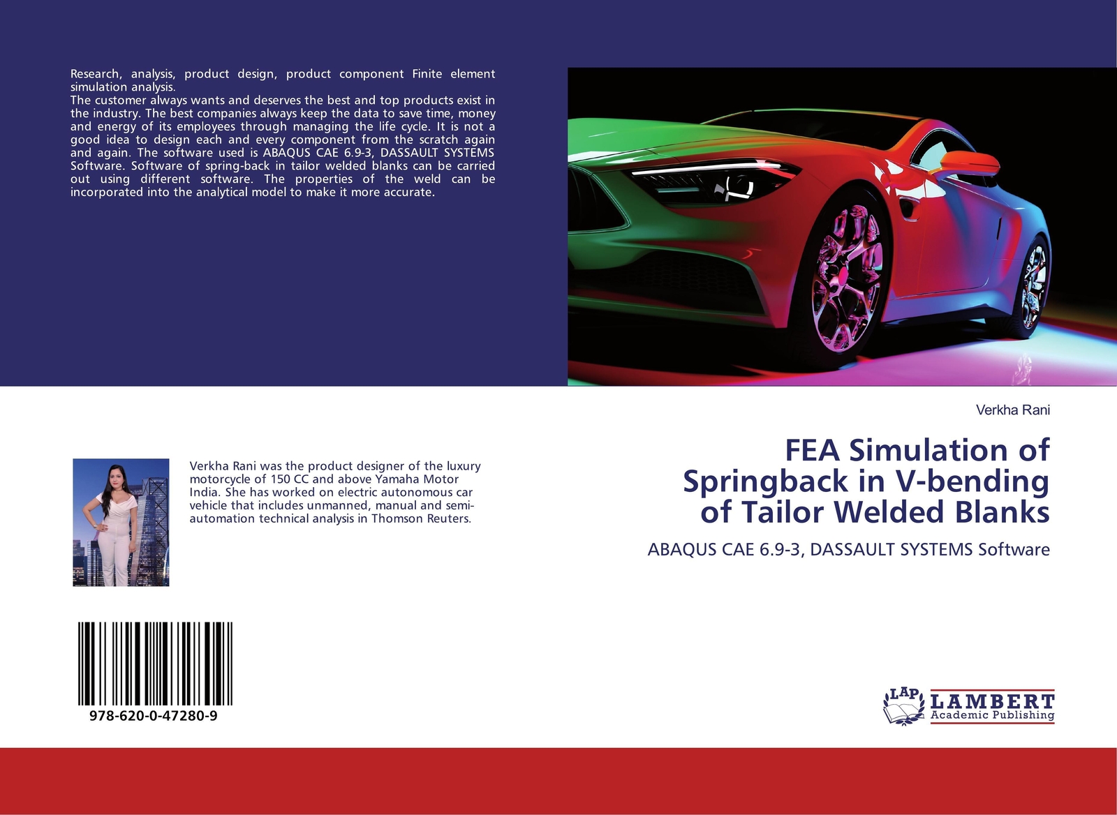 Verkha Rani | Fea Simulation Of Springback In V-bending Of Tailor