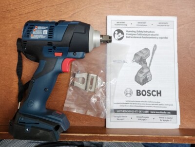 Bosch GDS18V-221 1/2  18V Cordless Impact Driver Wrench NEW Manual & tool only