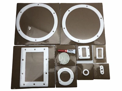 MPI MONITOR PRODUCTS Monitor Heater CUSTOM GASKET KIT for Large Monitor Heaters 6317, 6350, 6354-6119