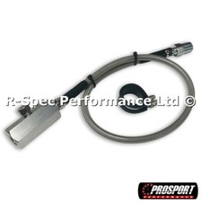 1/8 BSPT - 1/8 NPT Remote Adaptor Kit For Oil Pressure Feed Sensor Sender Gauge