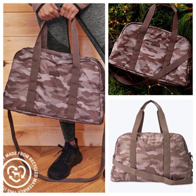 camouflage weekender bag