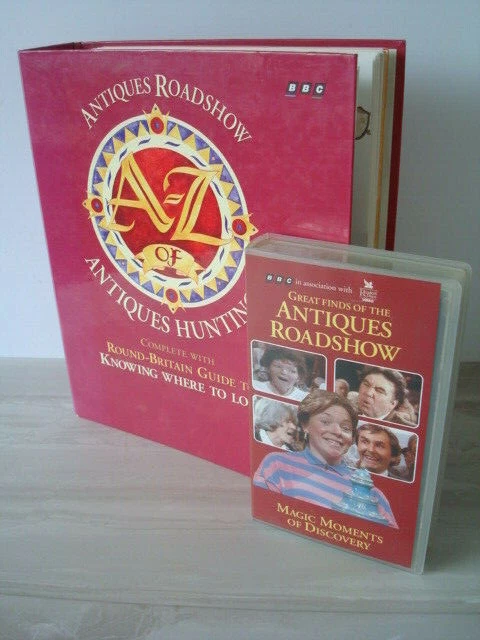 BBC ANTIQUES ROADSHOW Collectable x 2 Complete Binder VHS Video Mint Cond