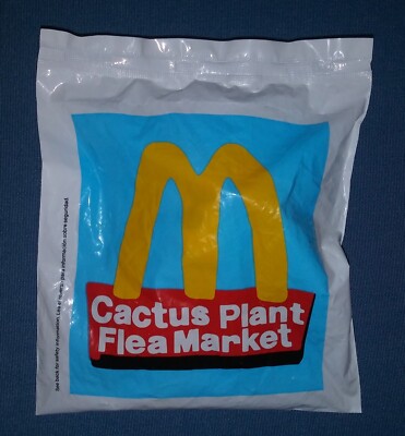 McDonald's Cactus Plant Flea Market ::) CACTUS BUDDY sealed NEW