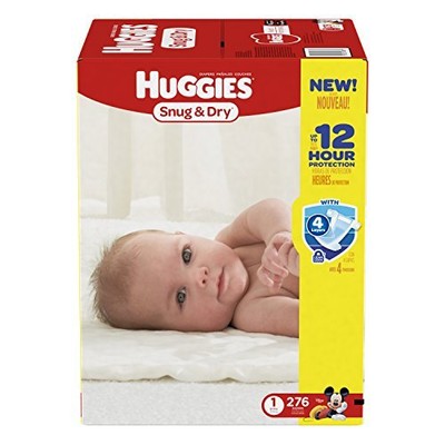 huggies snug and dry newborn
