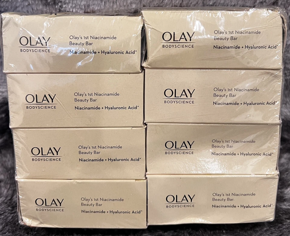 Olay Bodyscience Sensación Limpiadora e Hidratante B3+ Barra de Ácido Hialurónico Paquete de 8 Foto 2 de 4
