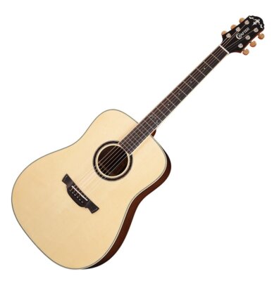 Crafter DX-25 RS Prime Dreadnought Engelmann Spruce Top Natural Acoustic Guitar