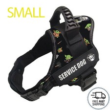 Dog Harness S Adjustable Reflective No Pull No Choke Outdoor Vest Service Pet BY