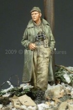 ALPINE MINIATURES 1:35 SET 35093 WWII US ARMY OFFICER 1  1 FIGURE-2 HEADS 