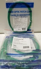 Wirewerks FOPC SM 1F 2mm OFNR Fiber Optic Patch Cable 6M Green QTY 10