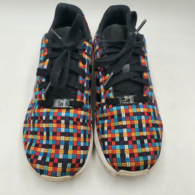 Adidas Mens ZX Flux K Torsion Running Shoes Multicolor Adidas Mens ZX Flux K Torsion Running Shoes Multicolor