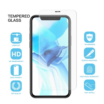 Quality Screen Protectors Tempered Glass iPhone 12 Mini Pro Pro Max Bundle $$$$