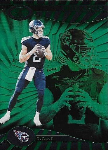 2023 Panini Illusions EMERALD Will Levis #88 - Tennessee Titans