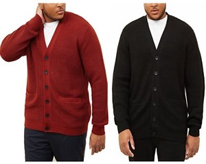 new look red cardigan