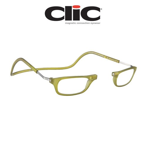Occhiali da lettura Magnetici Clic Frosted Lemon Lime XL Hoya Lens | eBay
