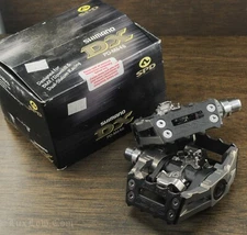 NOS Shimano DX MTB / BMX Bike PEDALS 9/16" Platform SPD Vintage Mountain Bicycle