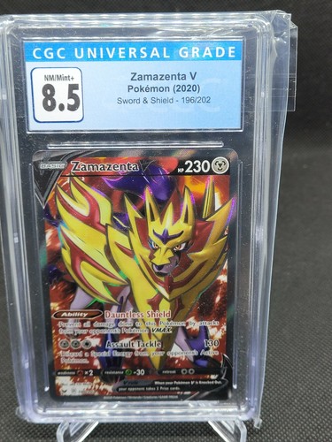 Zamazenta V graded CGC 8.5 for sale on eBay