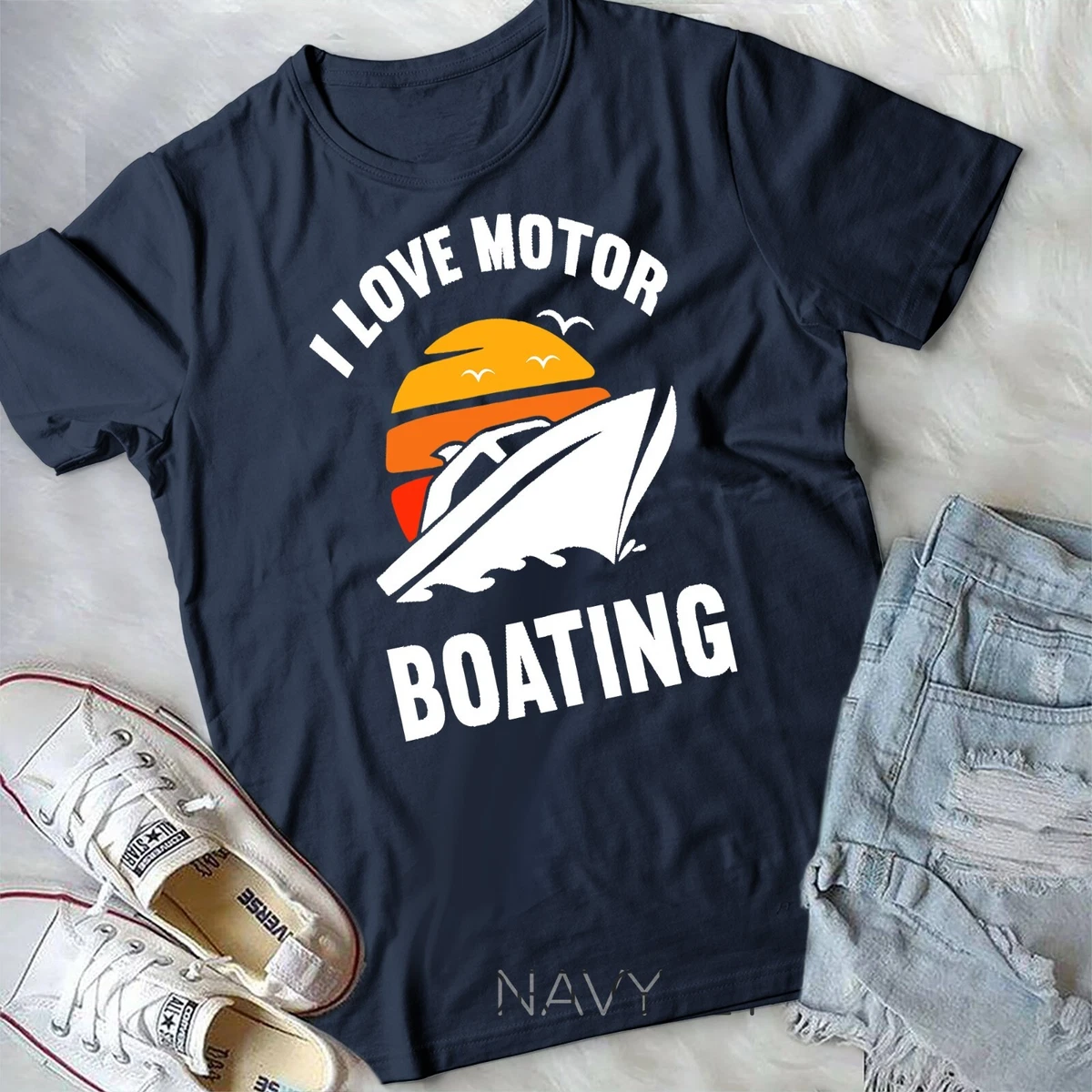 Motor Boating T Shirts