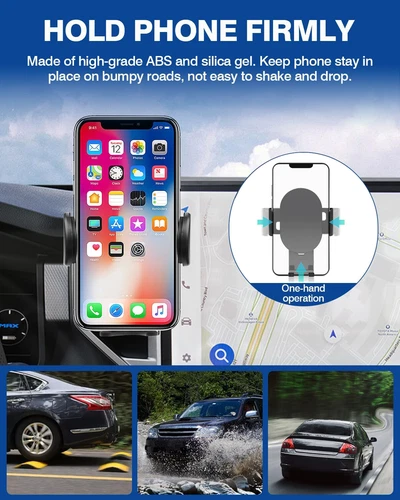 Car Phone Holder For 2019-2022 Toyota CHR 8" Screen Mobile Bracket Accessories - Picture 4 of 13