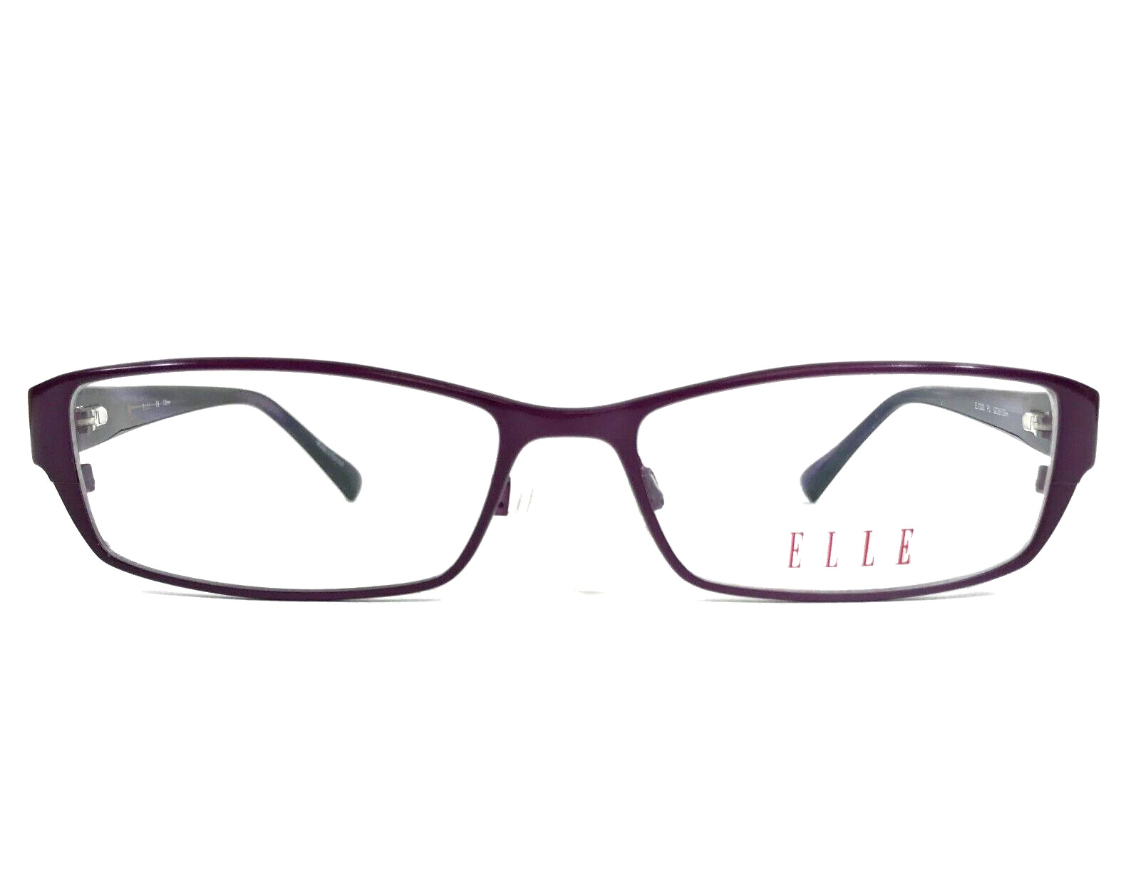 Оправа для очков Elle EL13320 PU Блестящая фиолетовая прямоугольная оправа с полной оправой 52-15-135