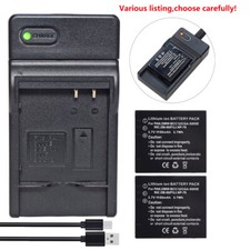 Battery or Charger for Ricoh DB-60 DB-65 Ricoh GR Digital II GX100 GX200 WG-M1