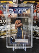 Zion Williamson 2019 Donruss Clearly Variation Rated Rookie RC #V51 HGA 9.5