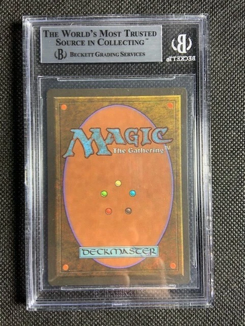 1996 Magic The Gathering MTG Japanese FBB Sol'Kanar the Swamp King BGS 9 Mint - Image 2 of 2