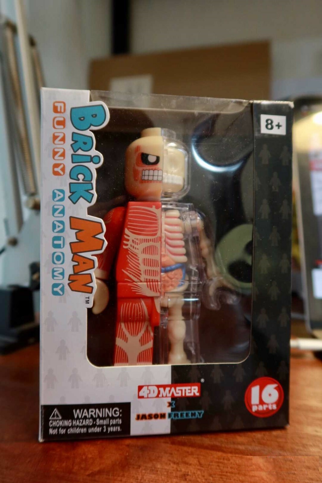レア☆jason freeny ブリックマン brick man フィギュア