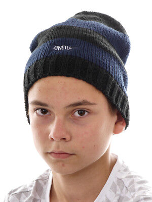 O'Neill Beanie Strickmütze Kopfbedeckung blau All Year feinstrick warm