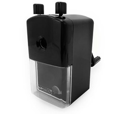 Rapesco 94 Manual Desktop Pencil Sharpener 8- 11mm Pencils Black