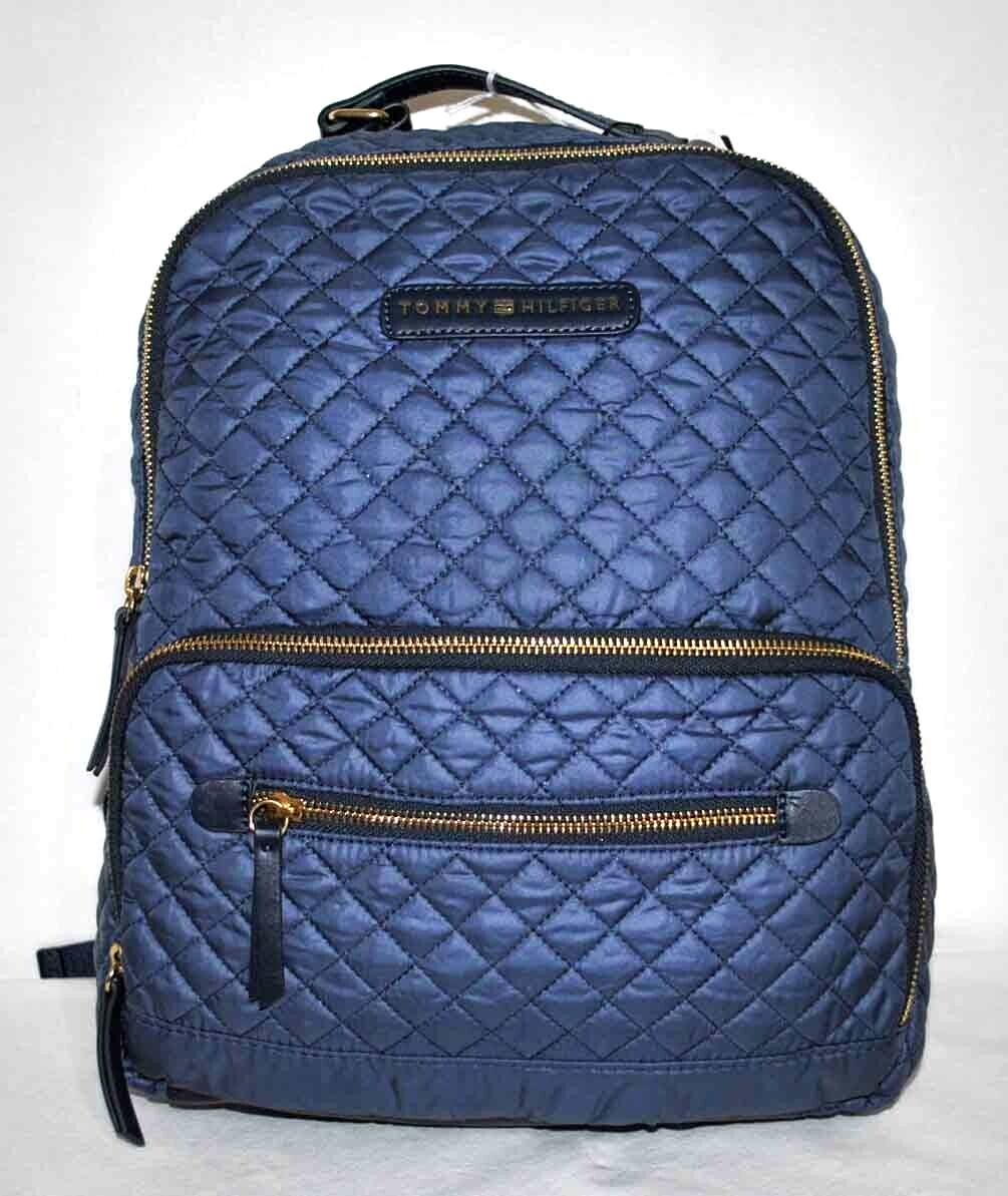 Tommy Hilfiger Alva Quilted Backpack, Navy | eBay display picture 2