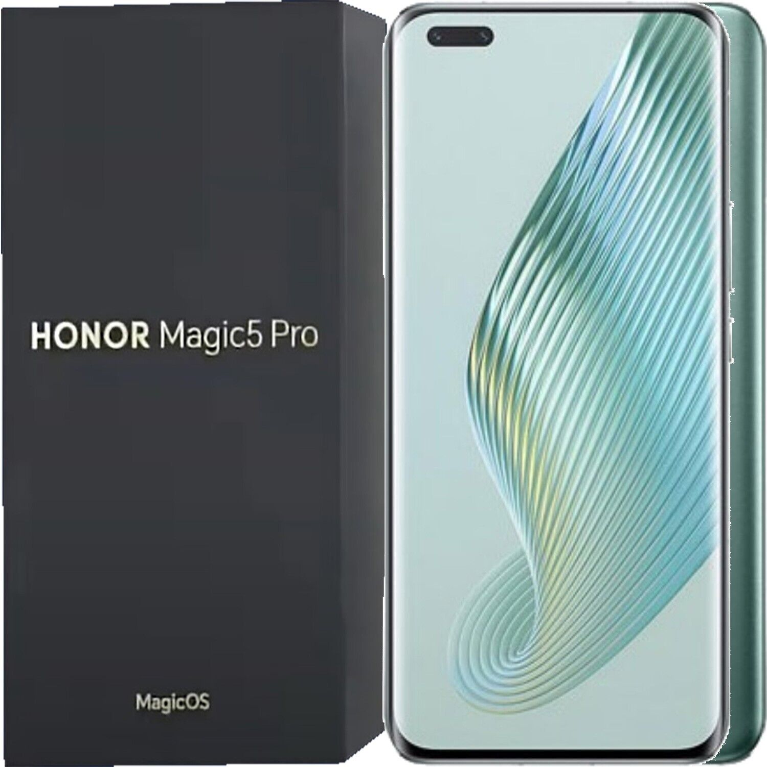 Honor Magic 5 Pro 5G Meadow Green 512GB + 12GB Dual-SIM Factory Unlocked  GSM NEW