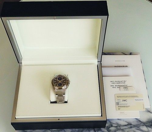 IWC Ingenieur Chronograph Racer IW378508 Men tk8640 | eBay