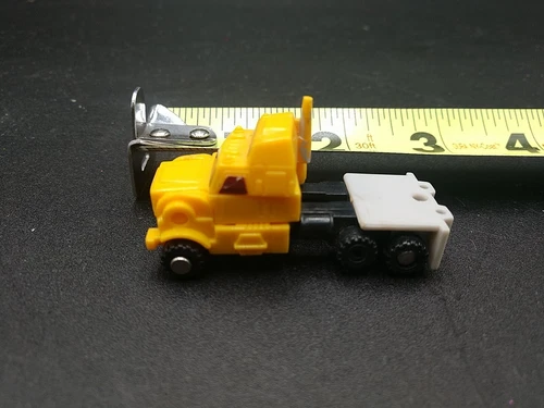 Transformers G1 Vintage Micromasters Ironworks Truck 1989 Figure Yellow Hasbro