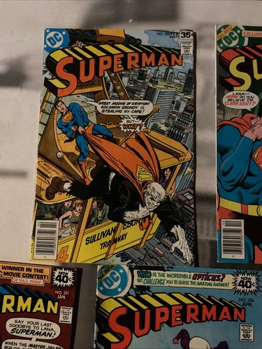 Superman 320 330 331 Key 334 350 DC Comic B13GG - Picture 2 of 12