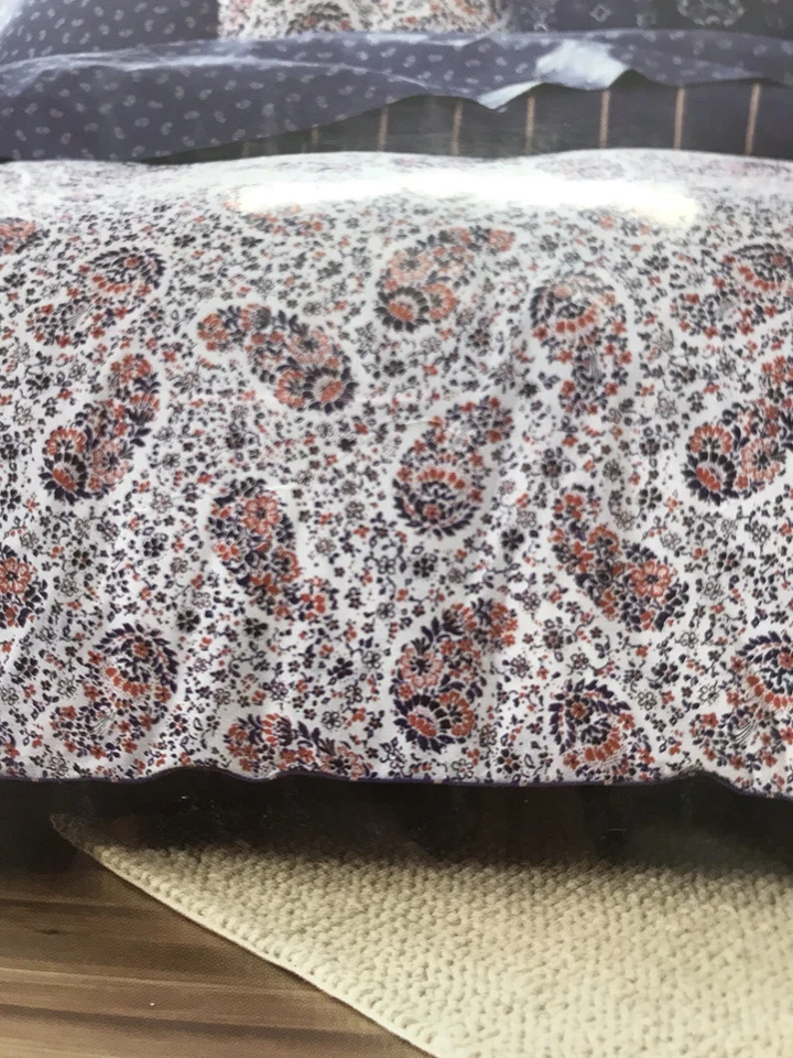 Tommy Hilfiger Edredón Doble/XL Almohada Falsa Tottenham Paisley Floral Ropa de Cama Foto 4 de 4