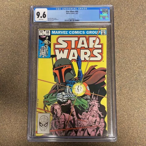 STAR WARS #68 CGC 9.6 (White Pages) Marvel, Feb 1983 