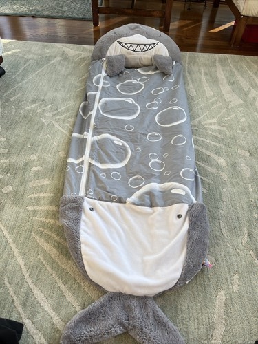 Happy Nappers Shak The Shark - Toddler Sleeping Bag Naptime - Picture 3 of 8