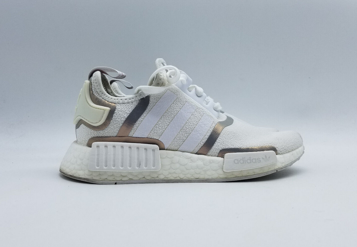 Adidas NMD R1 Iridescent size US size 5
(Big kids size 5) women’s size 6.5 adidas NMD R1 Iridescent Boost Men main image 3