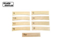 ElmerGuitar Fret Press Inserts, Set of 9, Grooved Radiused