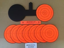 Sight it up target holding device with extra targets