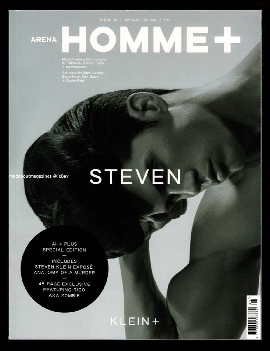 希少号 ARENA HOMME + STEVEN KLEIN ユルゲンテラー ARENA HOMME PLUS mag. #35 STEVEN KLEIN LIMITED EDITION feat