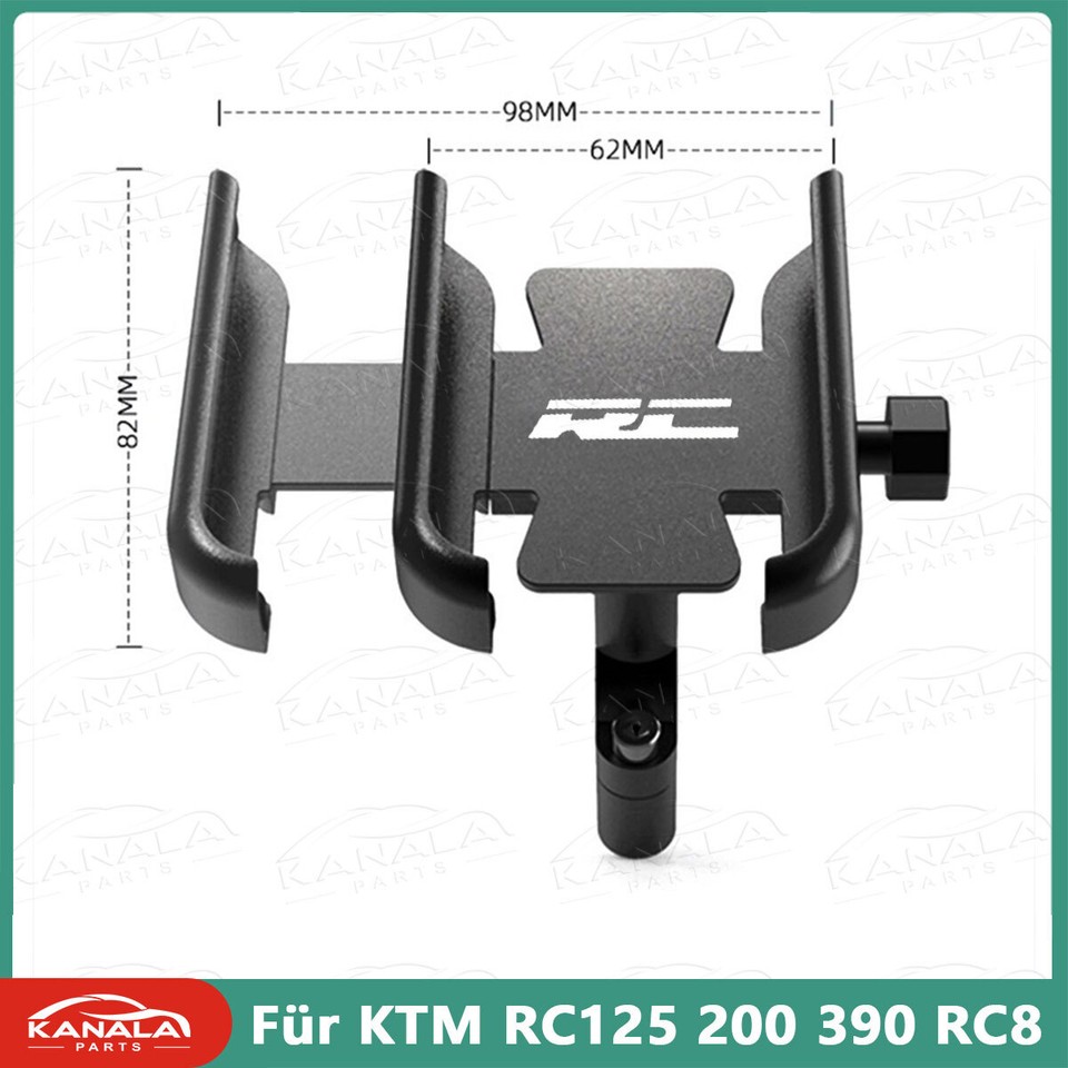 Motorrad Handyhalterung Für Honda SH125 - 360° CNC Aluminium Lenkerspiegel Montage