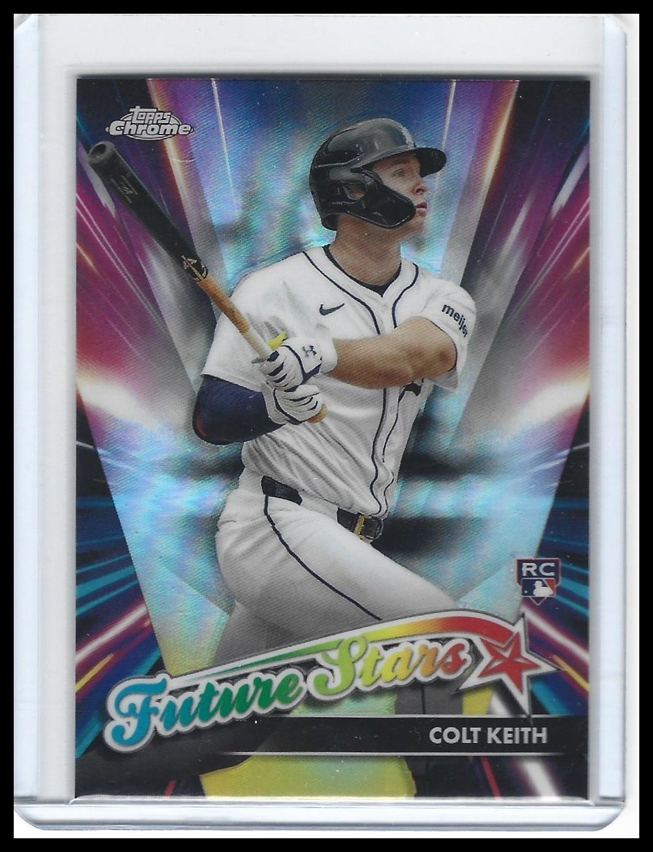 2024 Topps Chrome Update - Future Stars - Colt Keith - Rookie Refractor #FSU-20