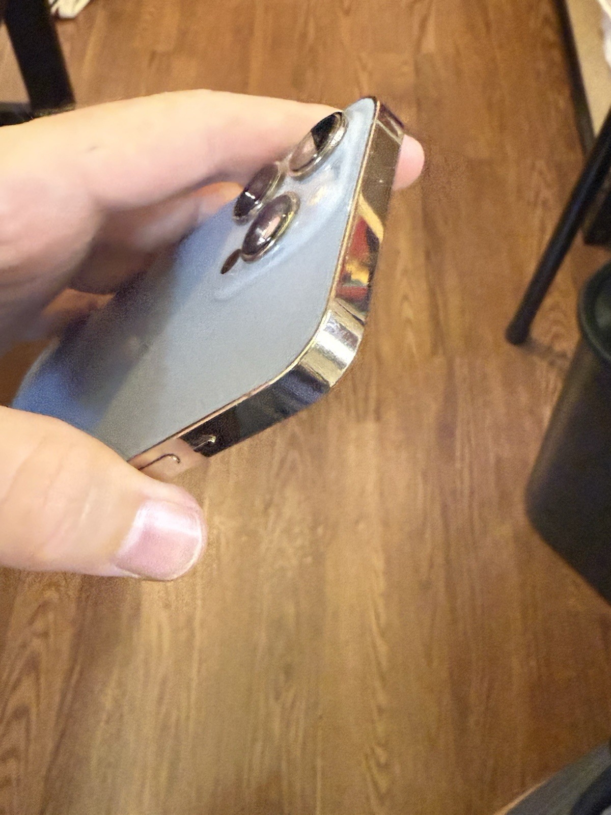 IPhone 13 Pro CUSTOM gold/blue Color Original Apple Housing Frame OEM PART